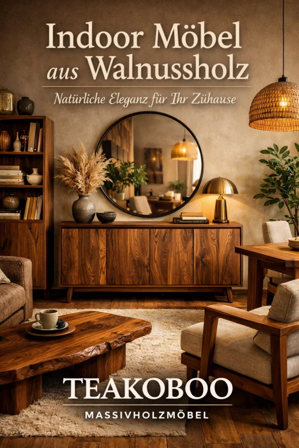 Indoor Möbel aus Walnussholz – Exklusive Qualität für stilvolles Wohnen