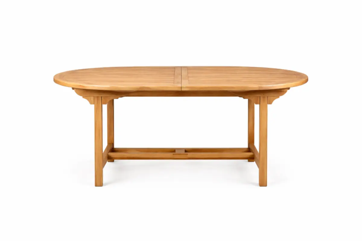 Ausziehbarer Gartentisch Rovello Oval