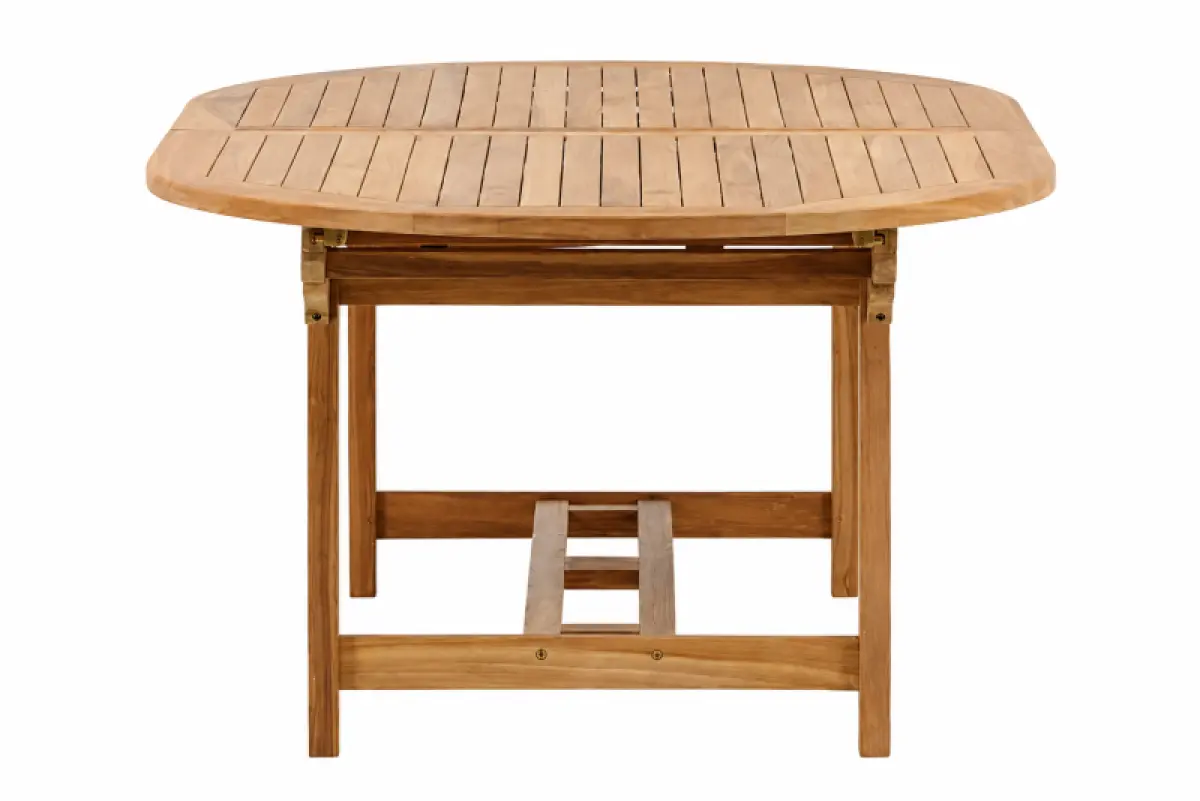 Ausziehbarer Gartentisch Rovello Oval