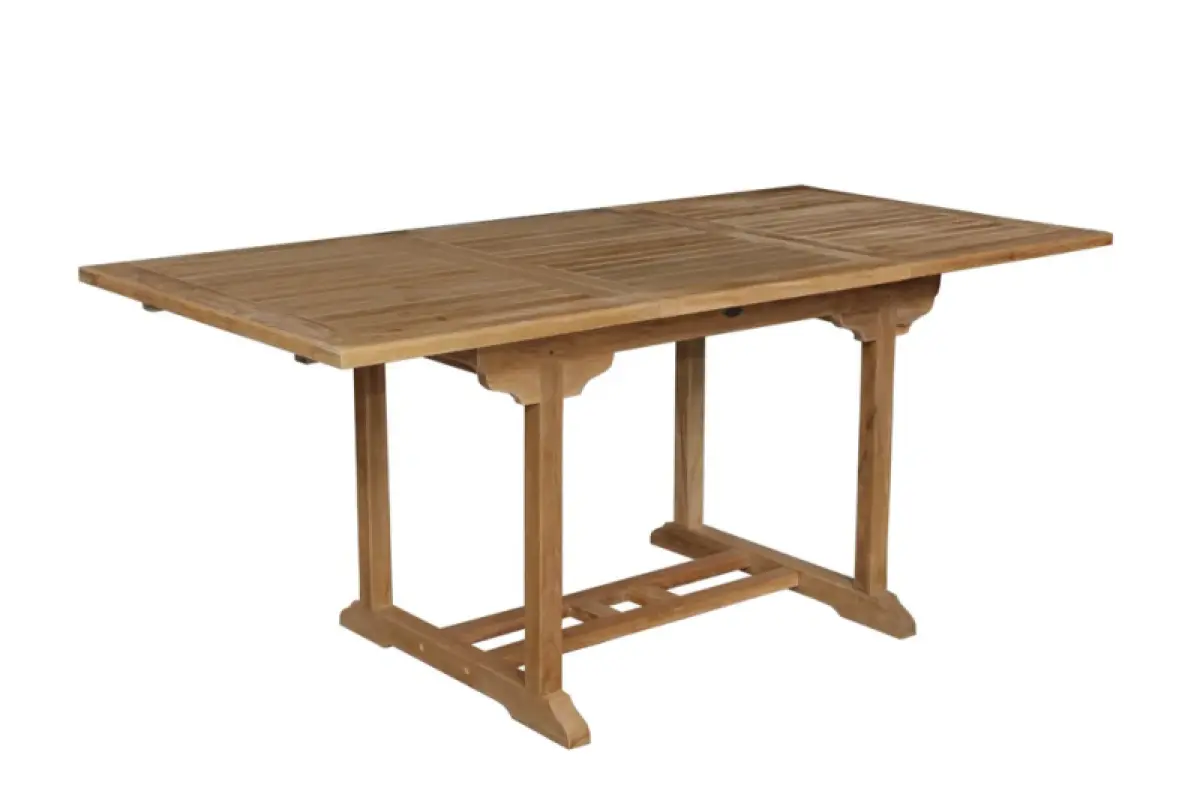 Ausziehbarer Gartentisch Rovello Rechtckig