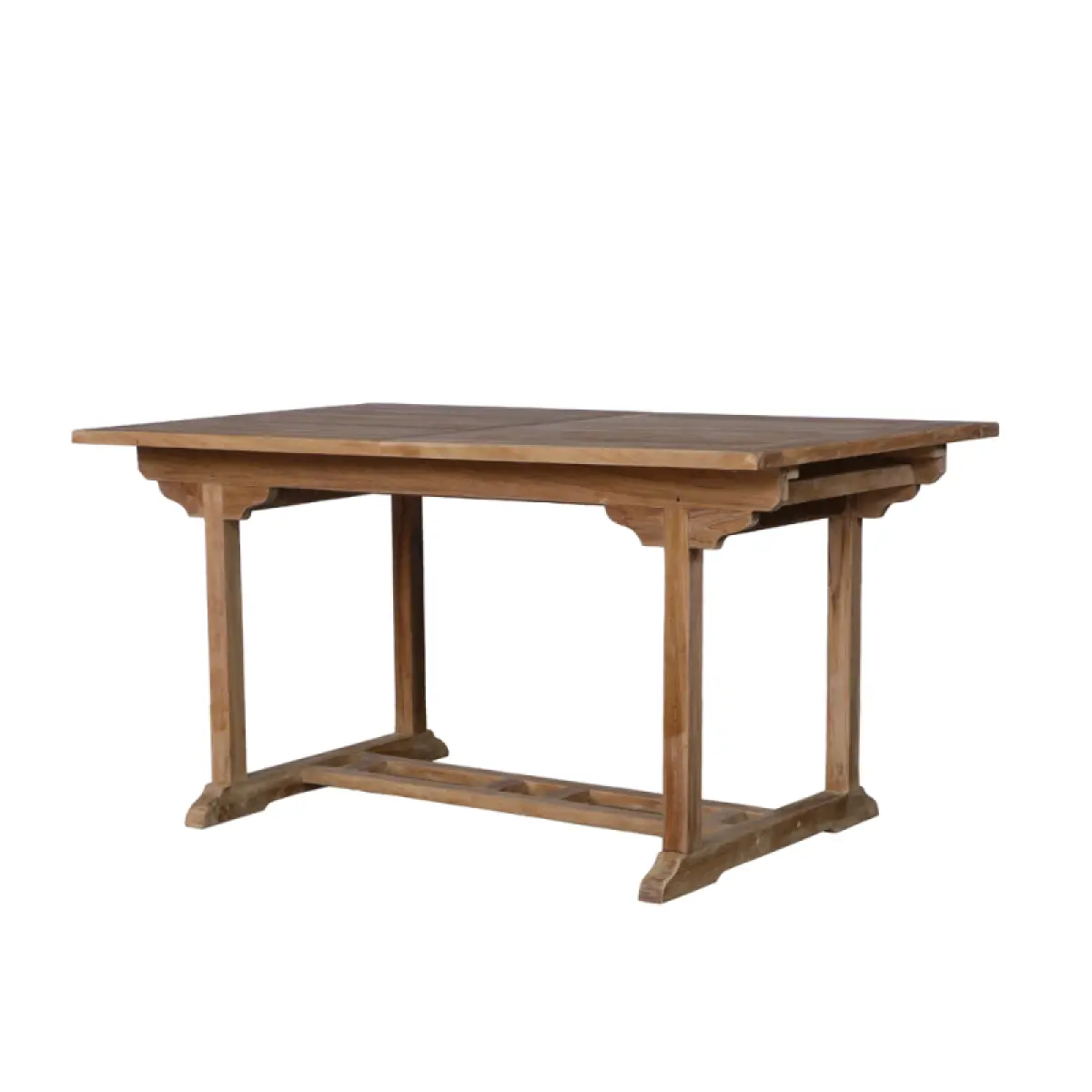 Ausziehbarer Gartentisch Rovello Rechtckig