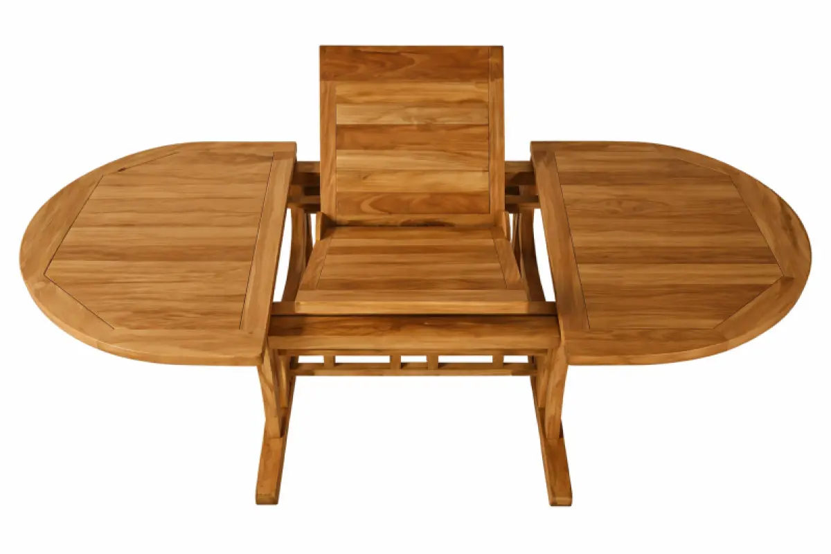 Ausziehbarer Gartentisch Sumba Oval 