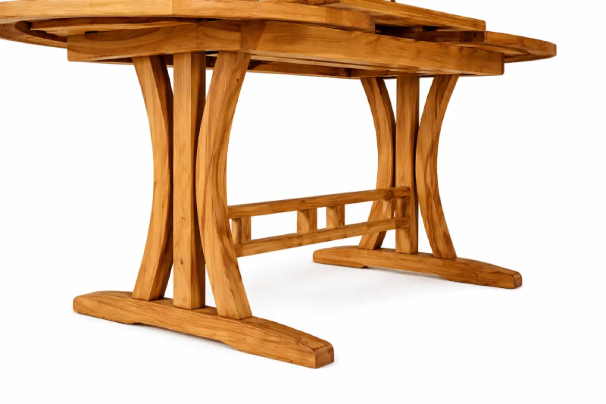 Ausziehbarer Gartentisch Sumba Oval 