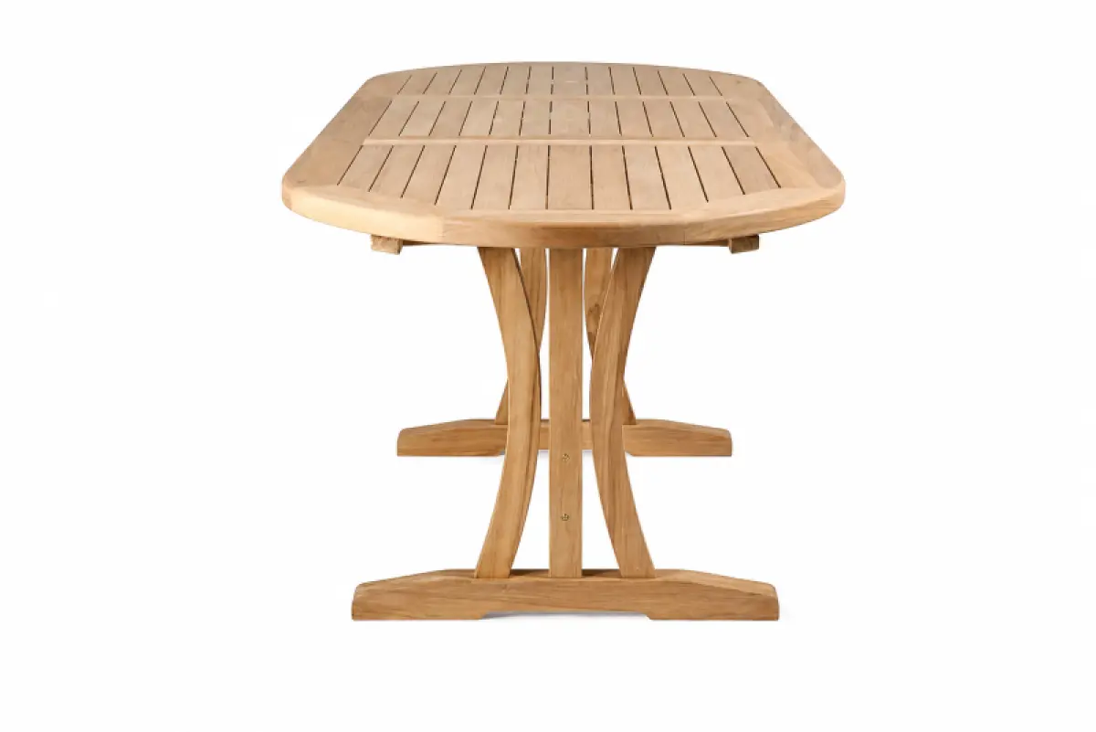 Ausziehbarer Gartentisch Sumba Oval 