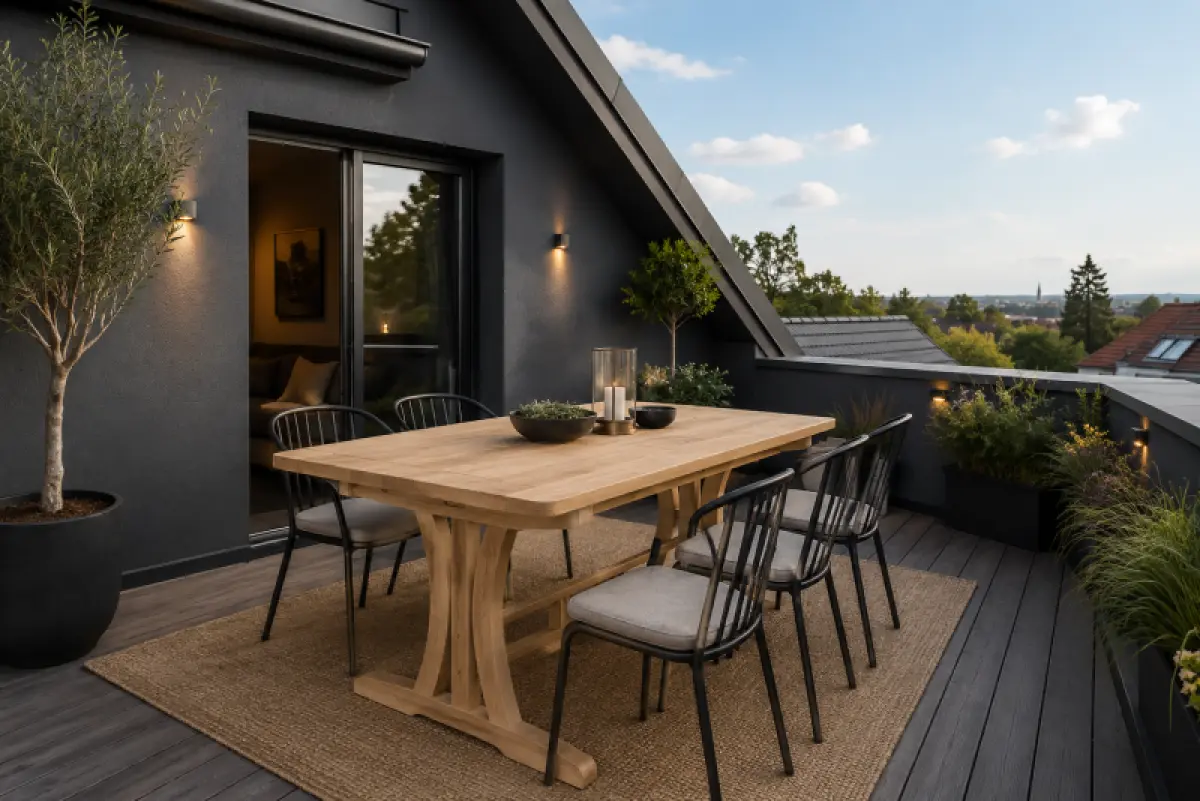 Ausziehbarer Gartentisch Sumba Rechteckig
