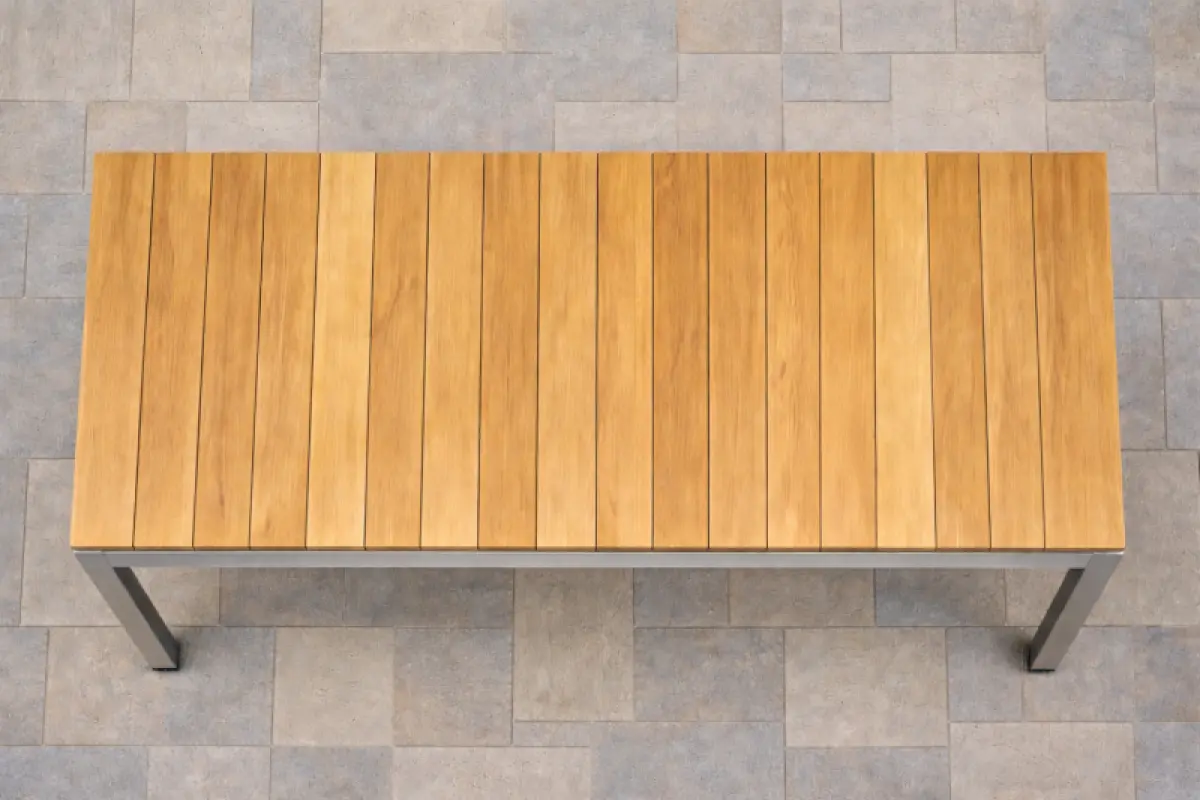 Ausziehbarer Teakholz Tisch Palmira