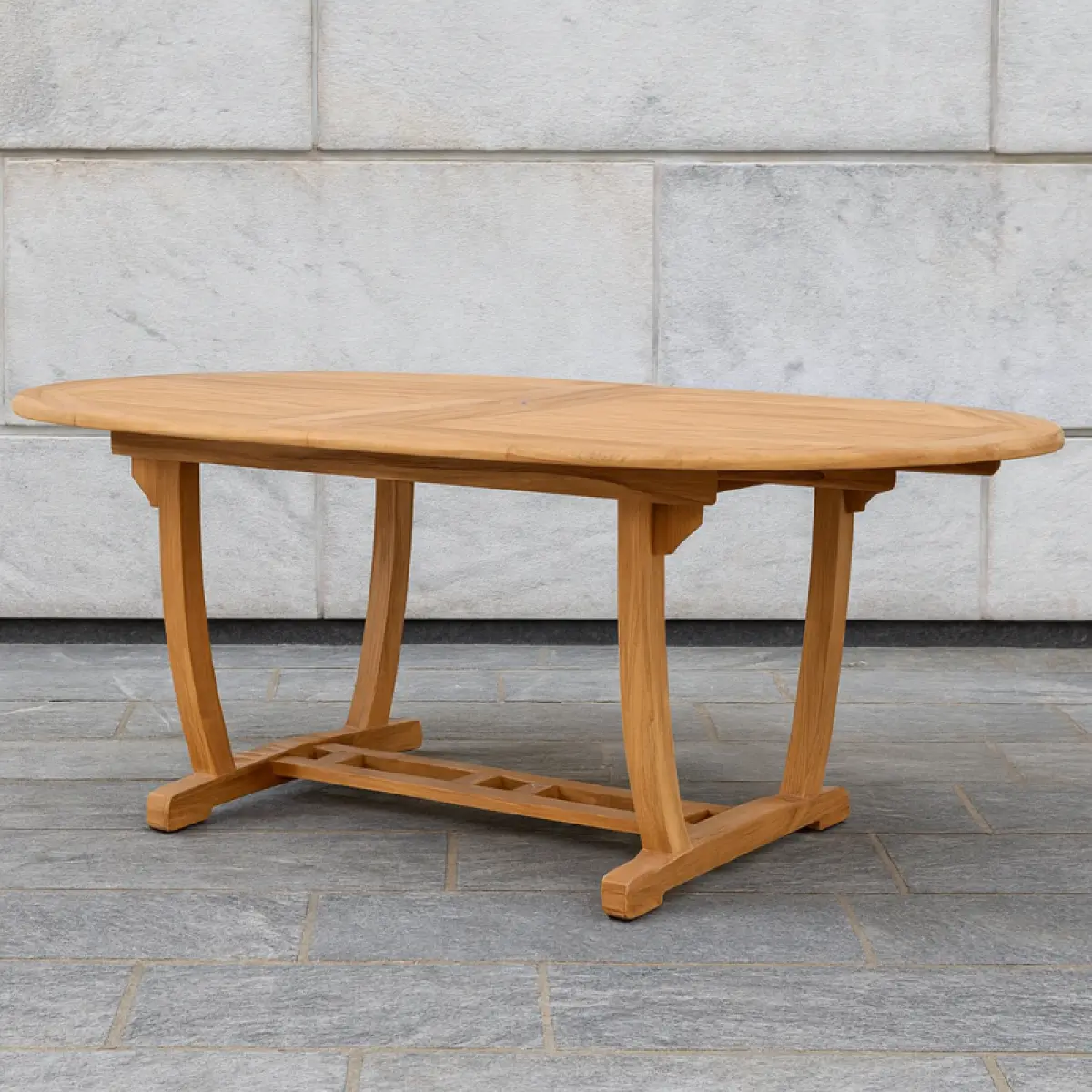 Ausziehbarer Teakholz Tisch Tulum