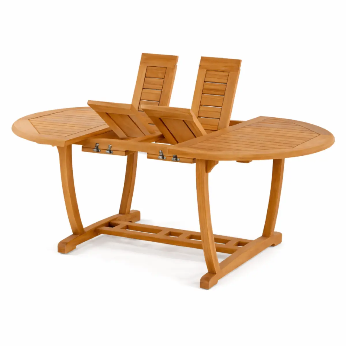 Ausziehbarer Teakholz Tisch Tulum