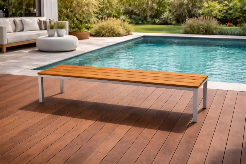 Bank Seul ohne Rückenlehne