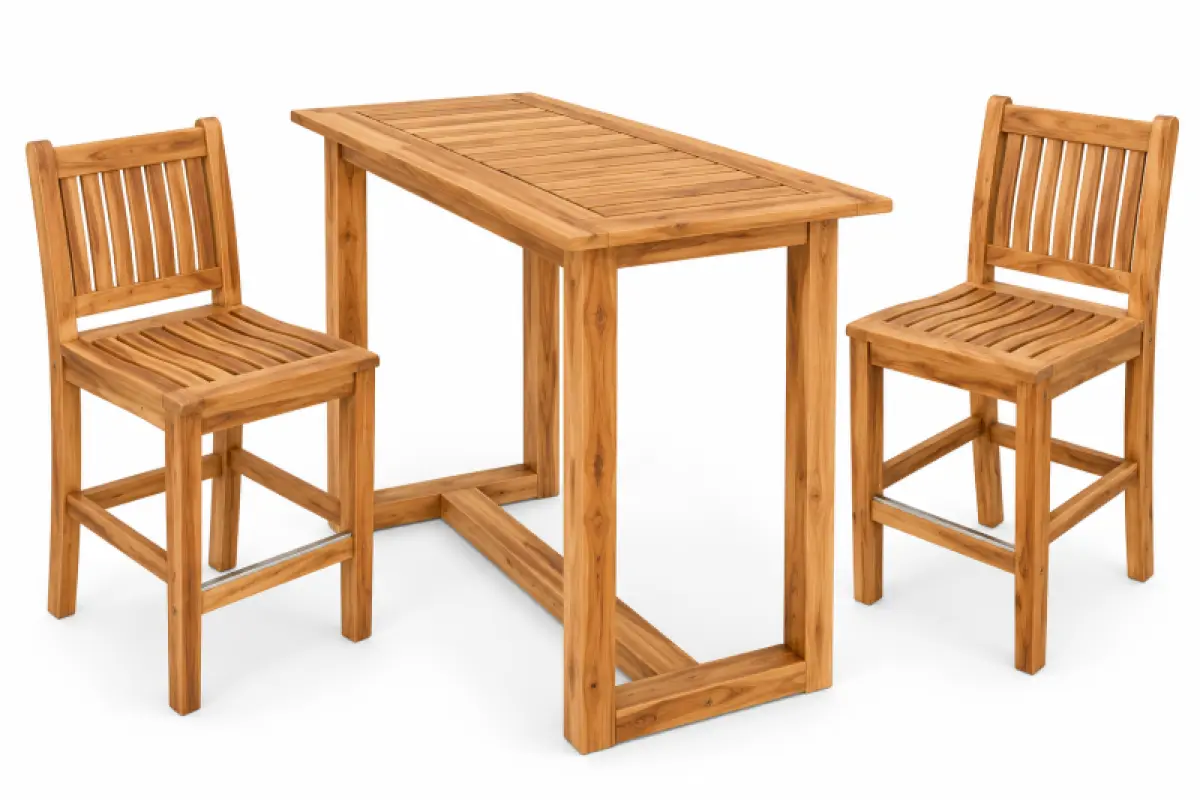 Bartisch Lena aus Teakholz