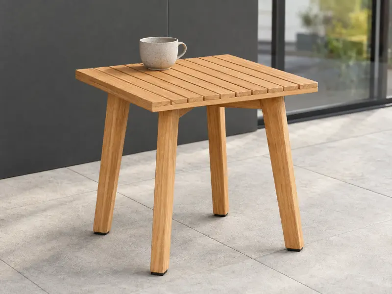 Beistelltisch aus Teakholz Lambuka