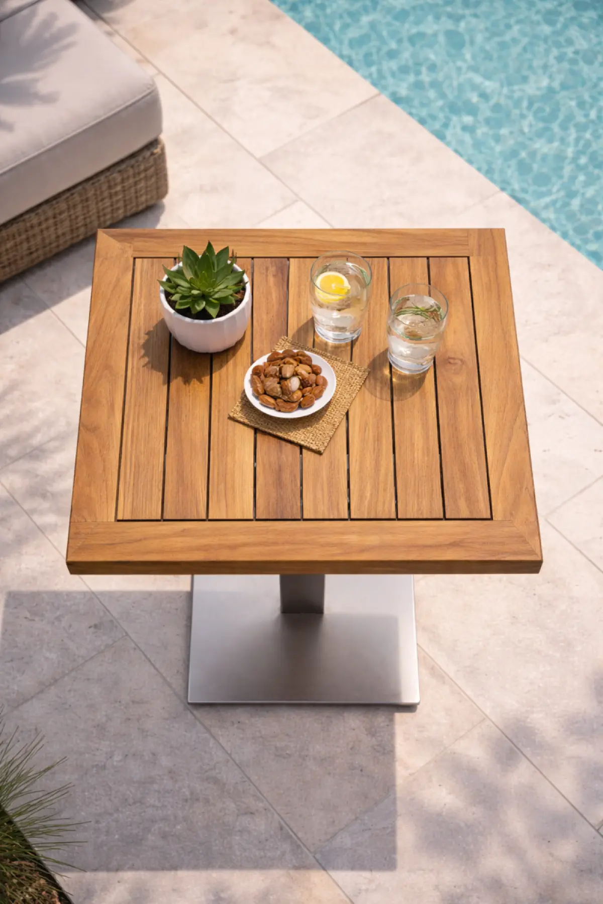 Eckiger Bistro Tisch Vicenza