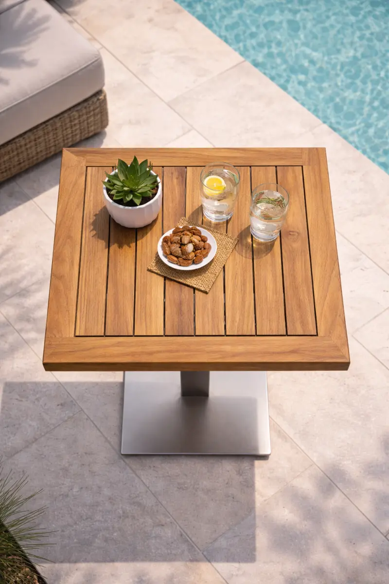 Eckiger Bistro Tisch Vicenza