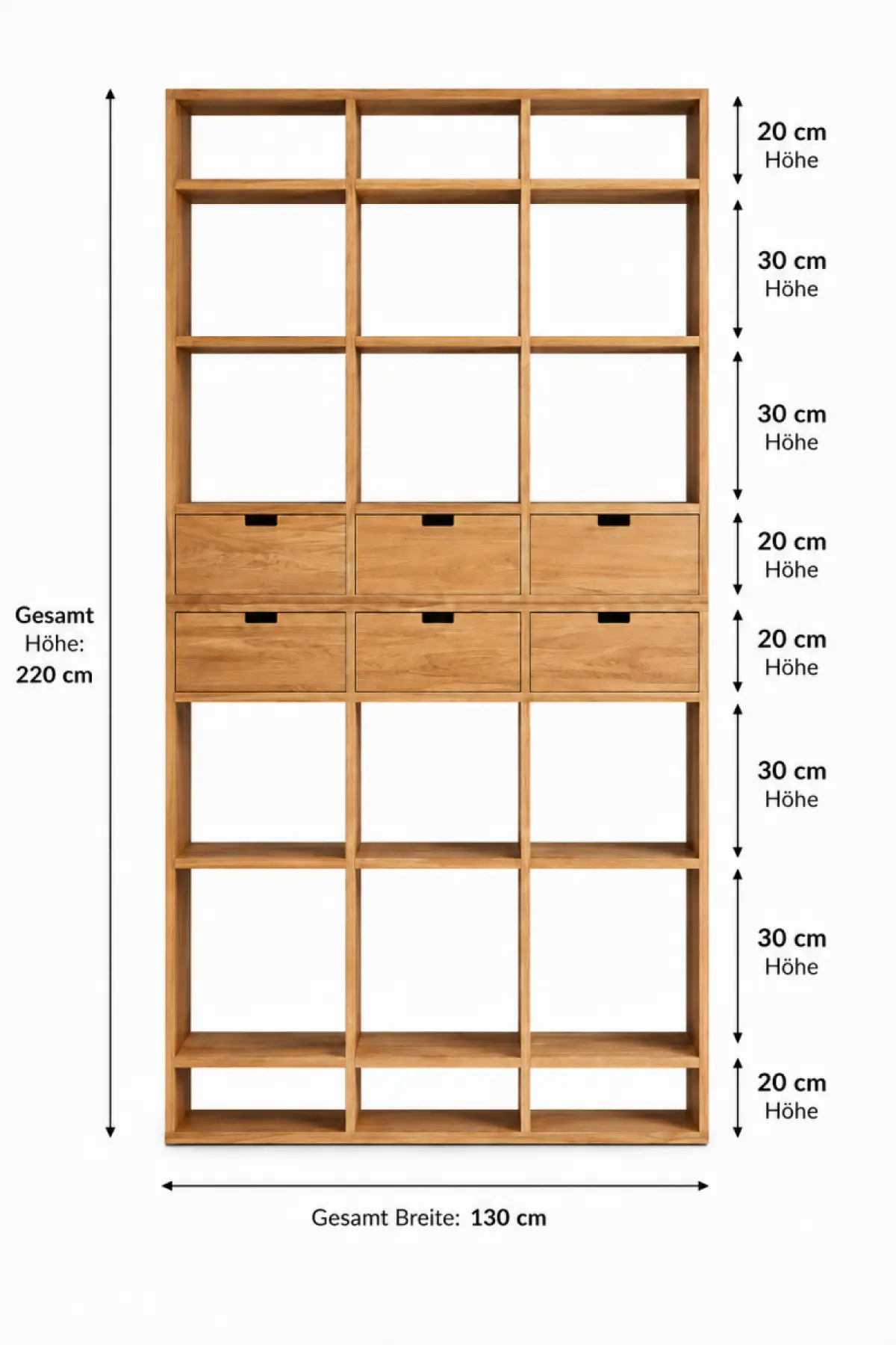 Bücherregal Bubu XL