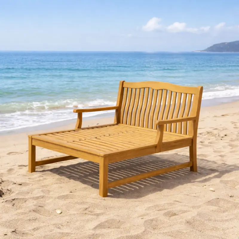 Daybed Rio aus Teakholz