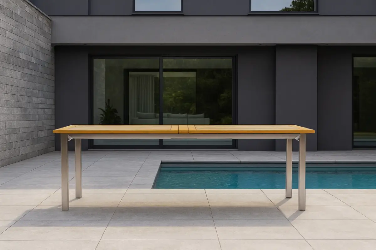 Doppel Ausziehbarer Gartentisch Tokio