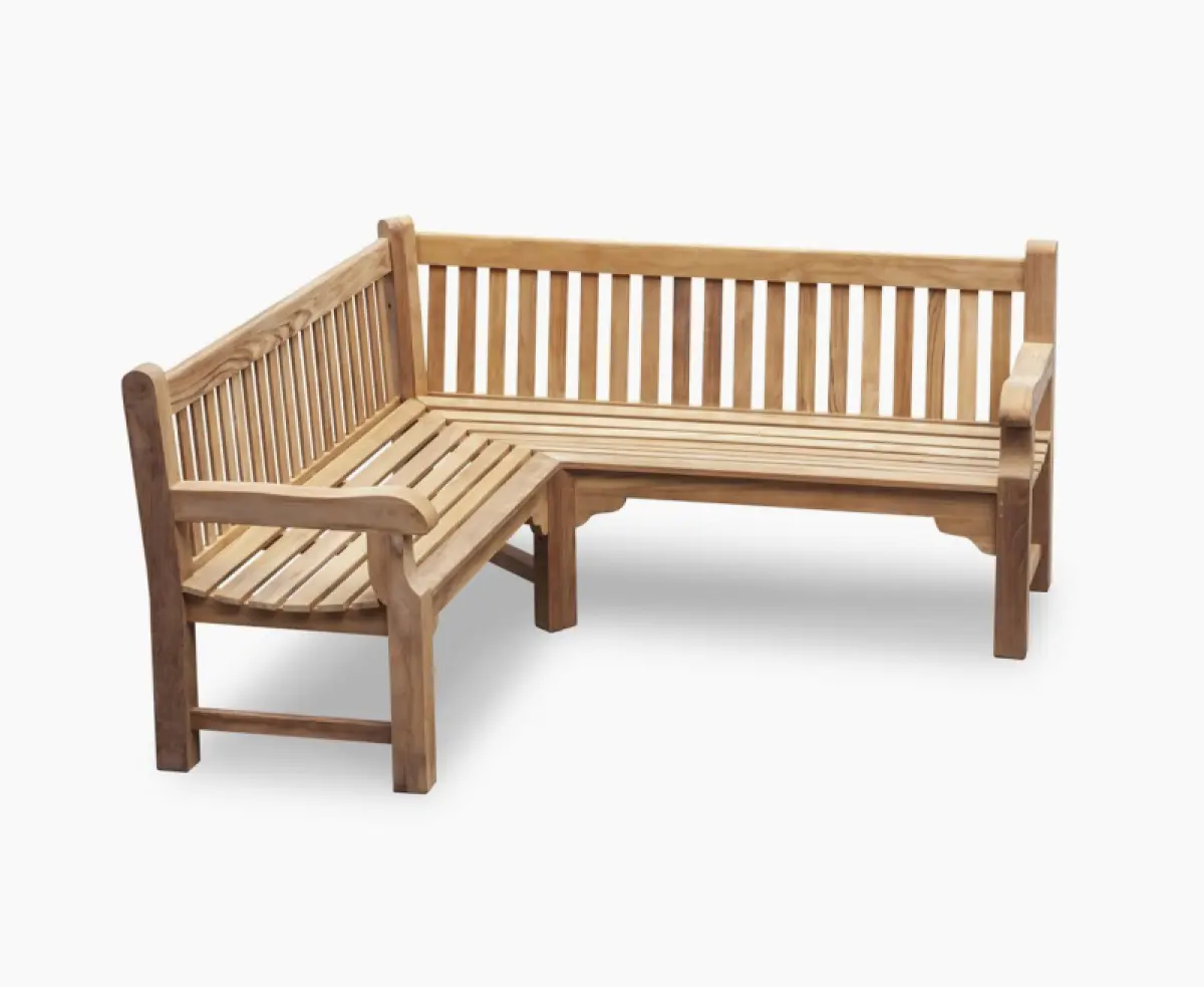 Eckbank aus Teakholz Klasso