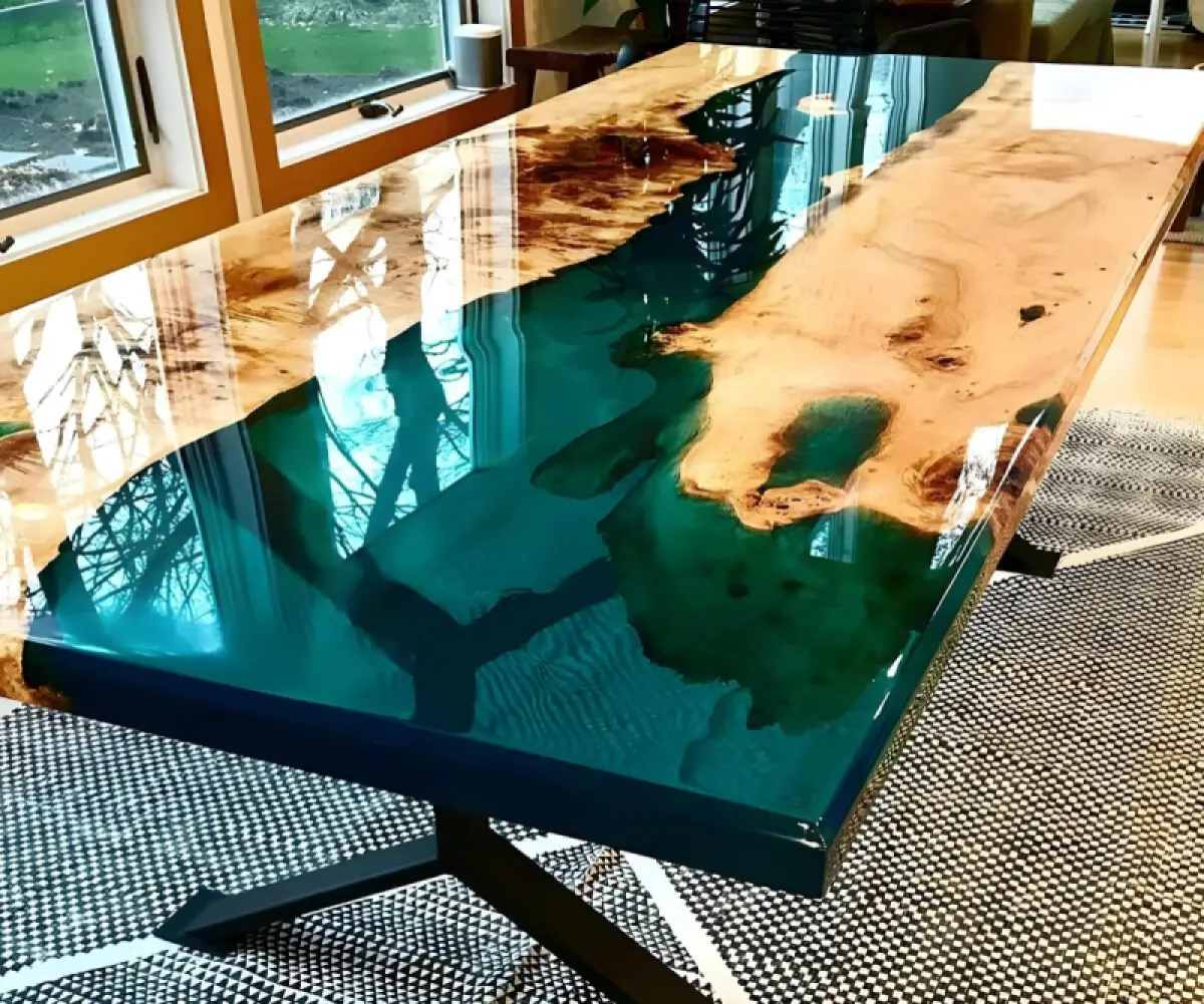 Epoxidharz Tisch Rio Grande