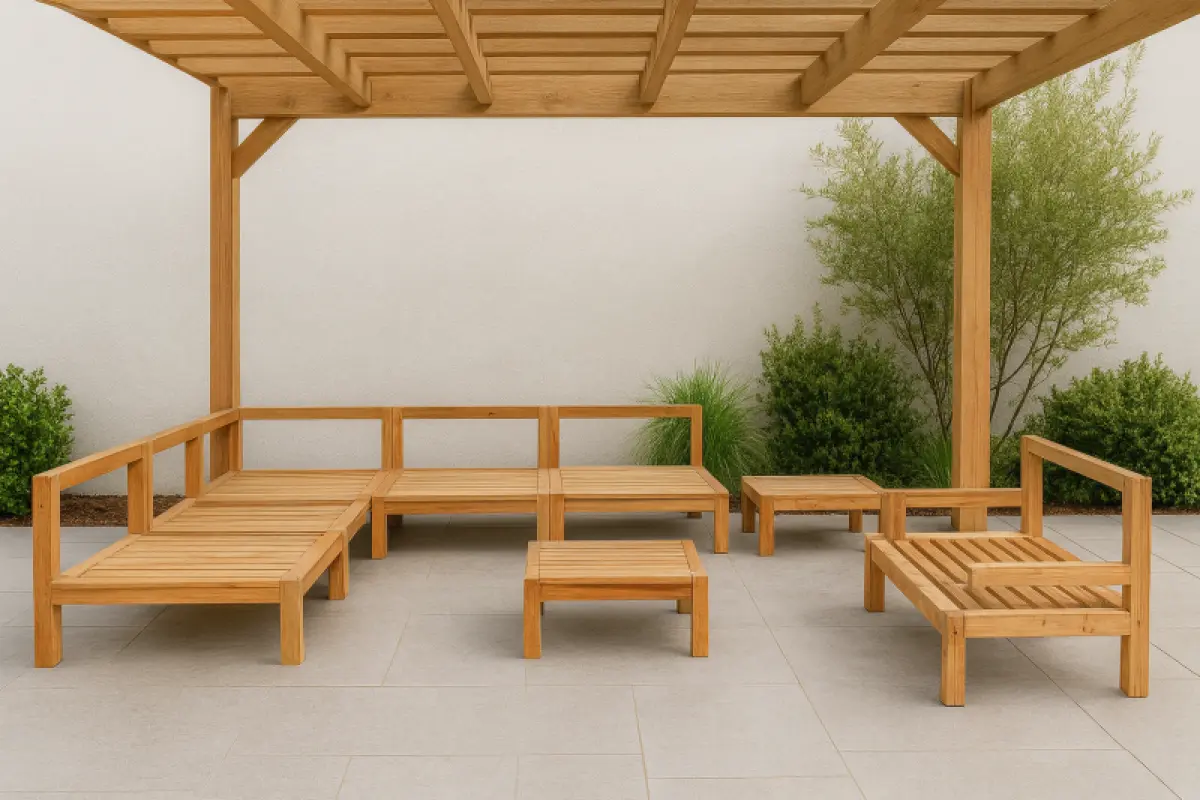 Garten Lounge-Ecksofa Ibiza