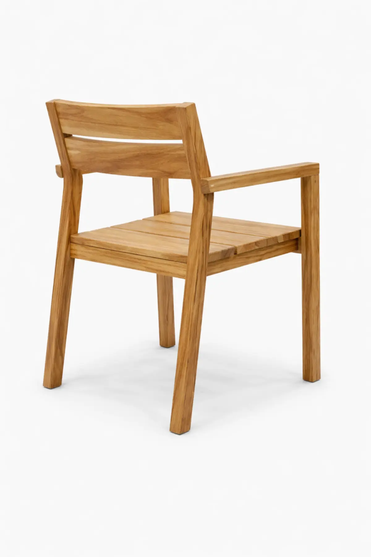 Garten Stapelstuhl aus Teakholz Abula