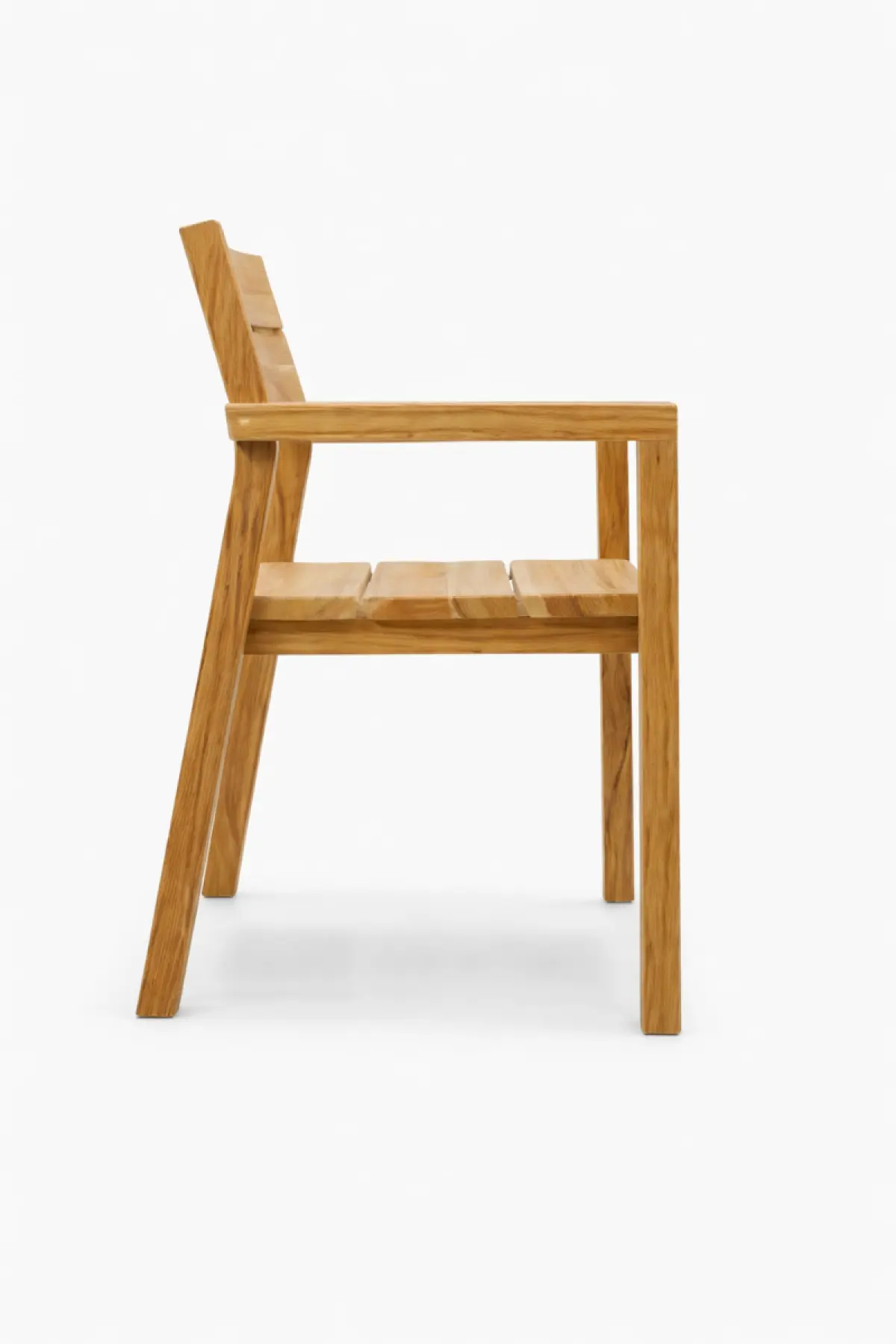 Garten Stapelstuhl aus Teakholz Abula