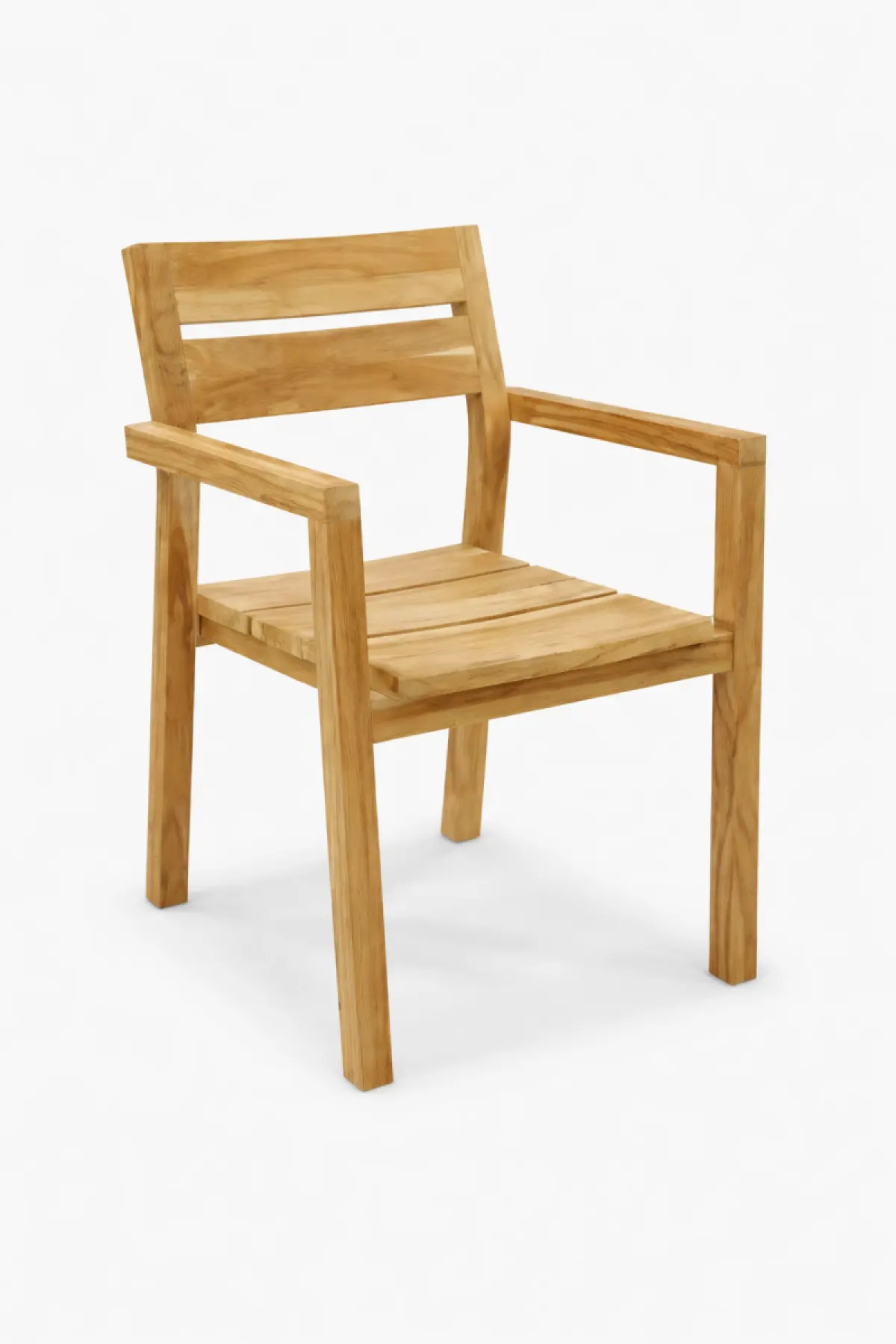 Garten Stapelstuhl aus Teakholz Abula