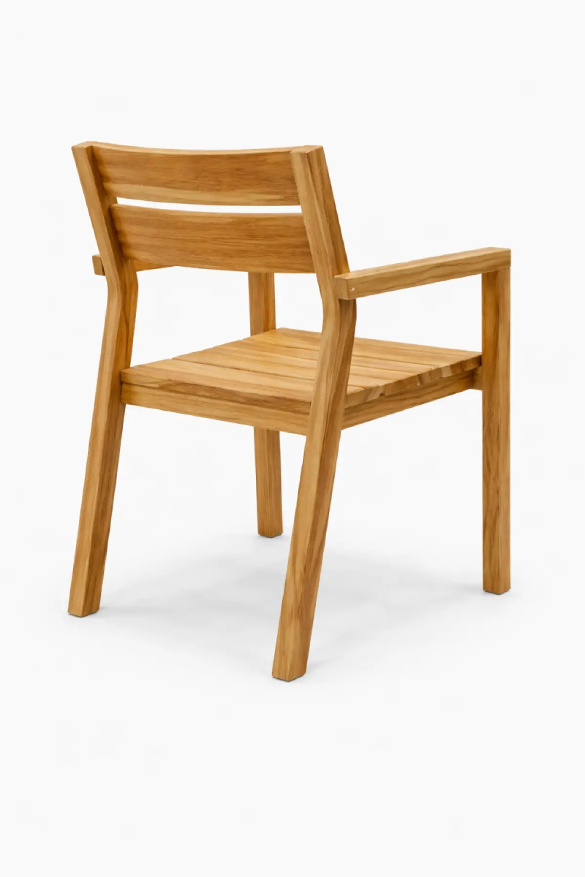 Garten Stapelstuhl aus Teakholz Abula