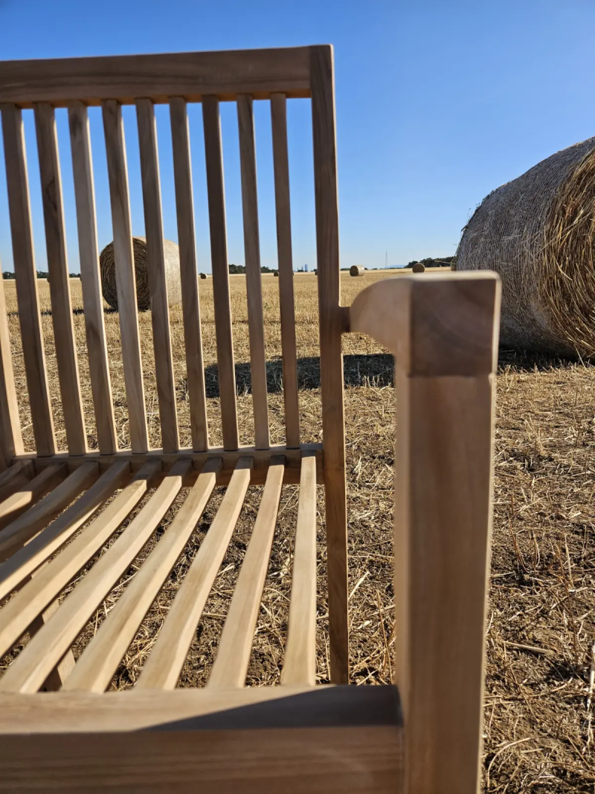 Teakholz Stapelstuhl Lori 