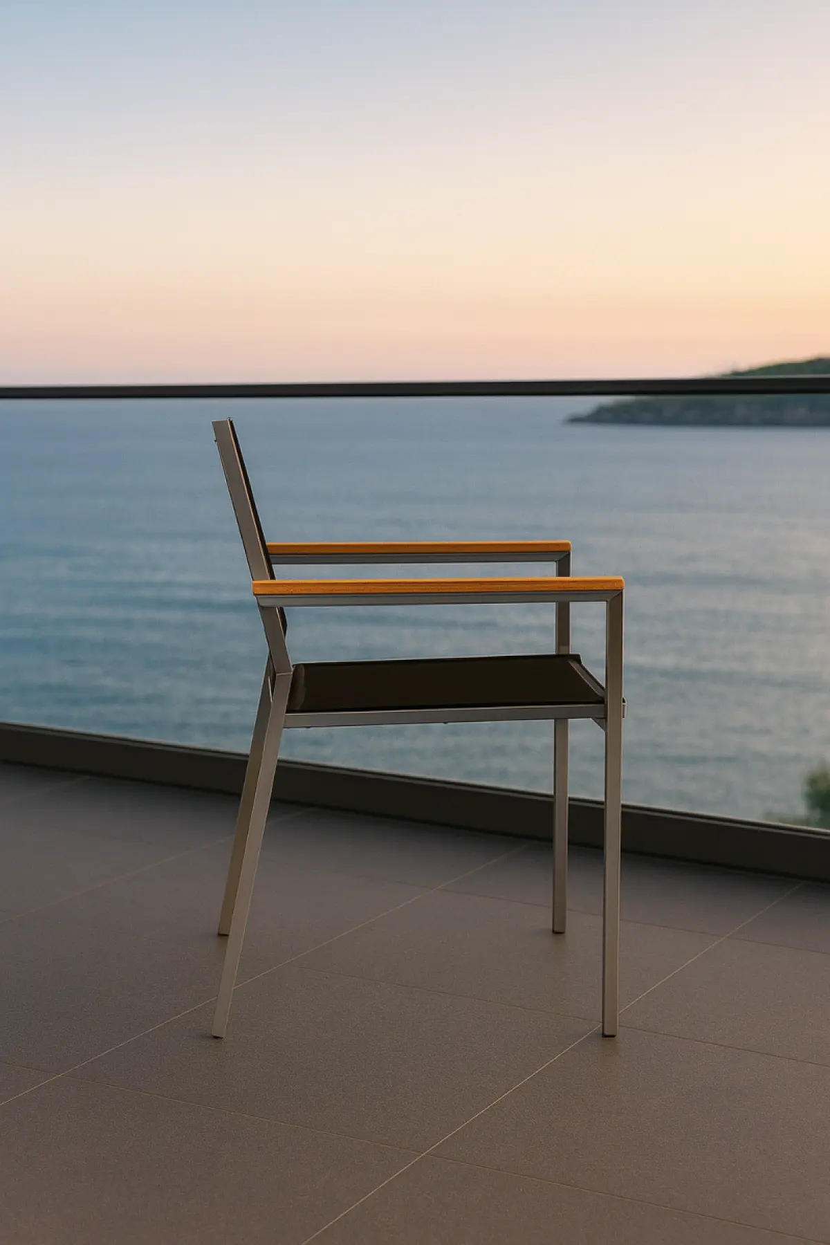 Stapelstuhl Noah Schwarz