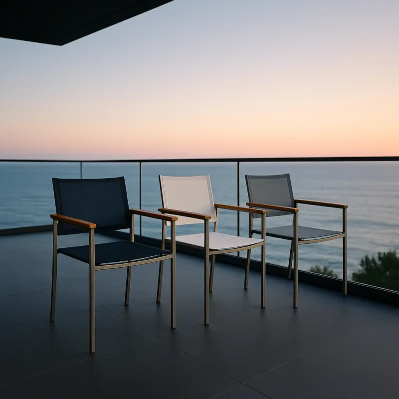 Stapelstuhl Noah Schwarz