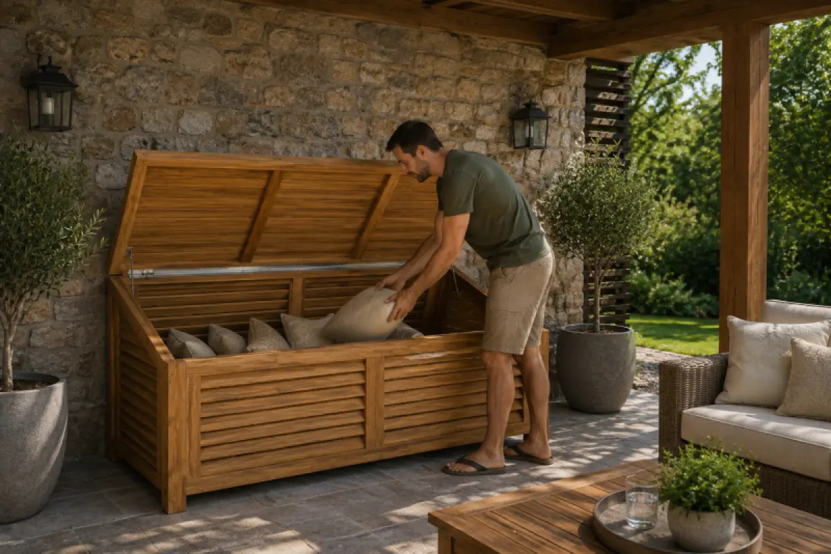 Garten Truhe Box Cavani