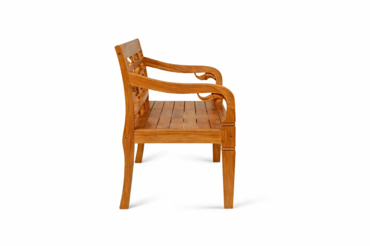 Gartenbank aus Teakholz Asya