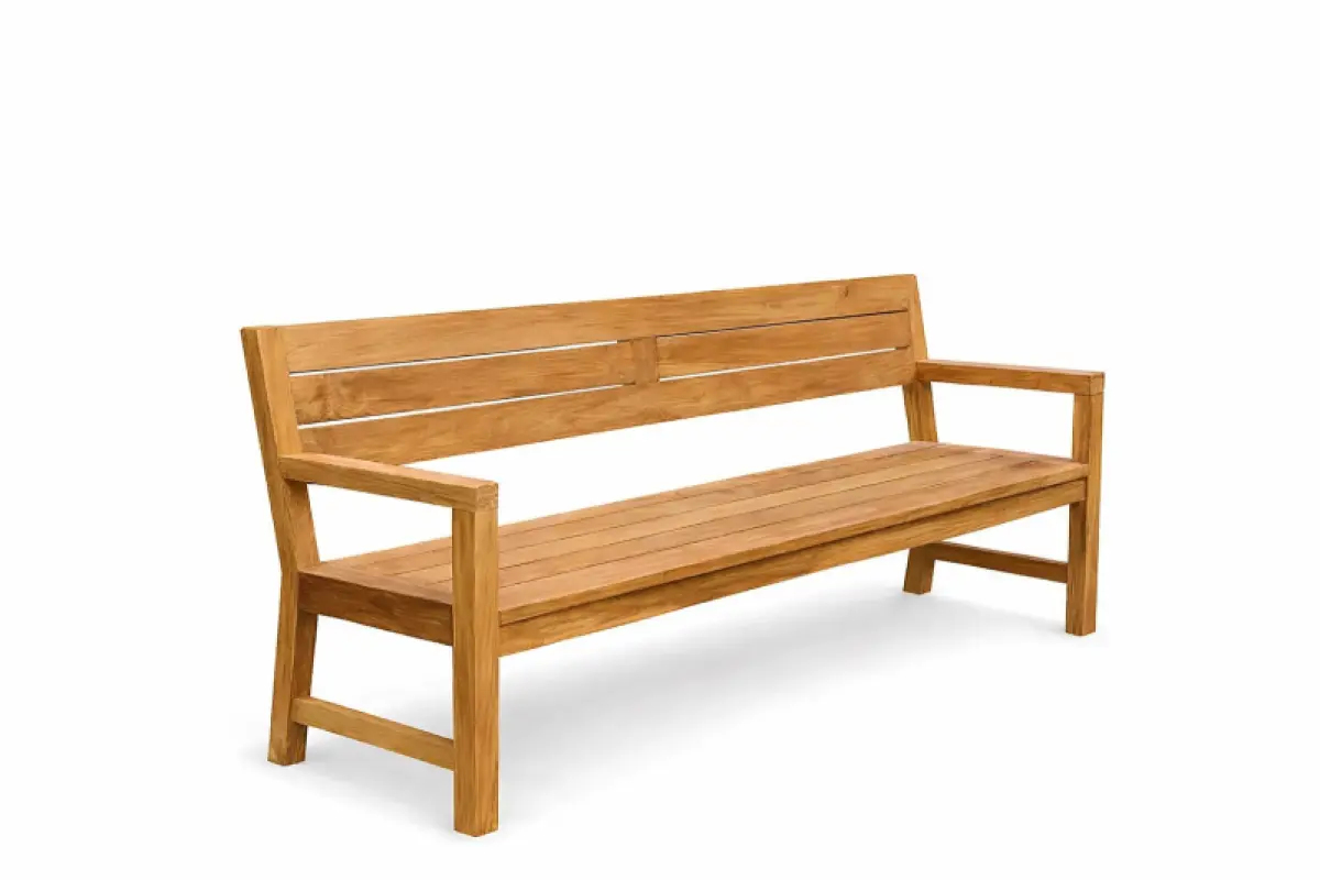 Gartenbank aus Teakholz Cenova