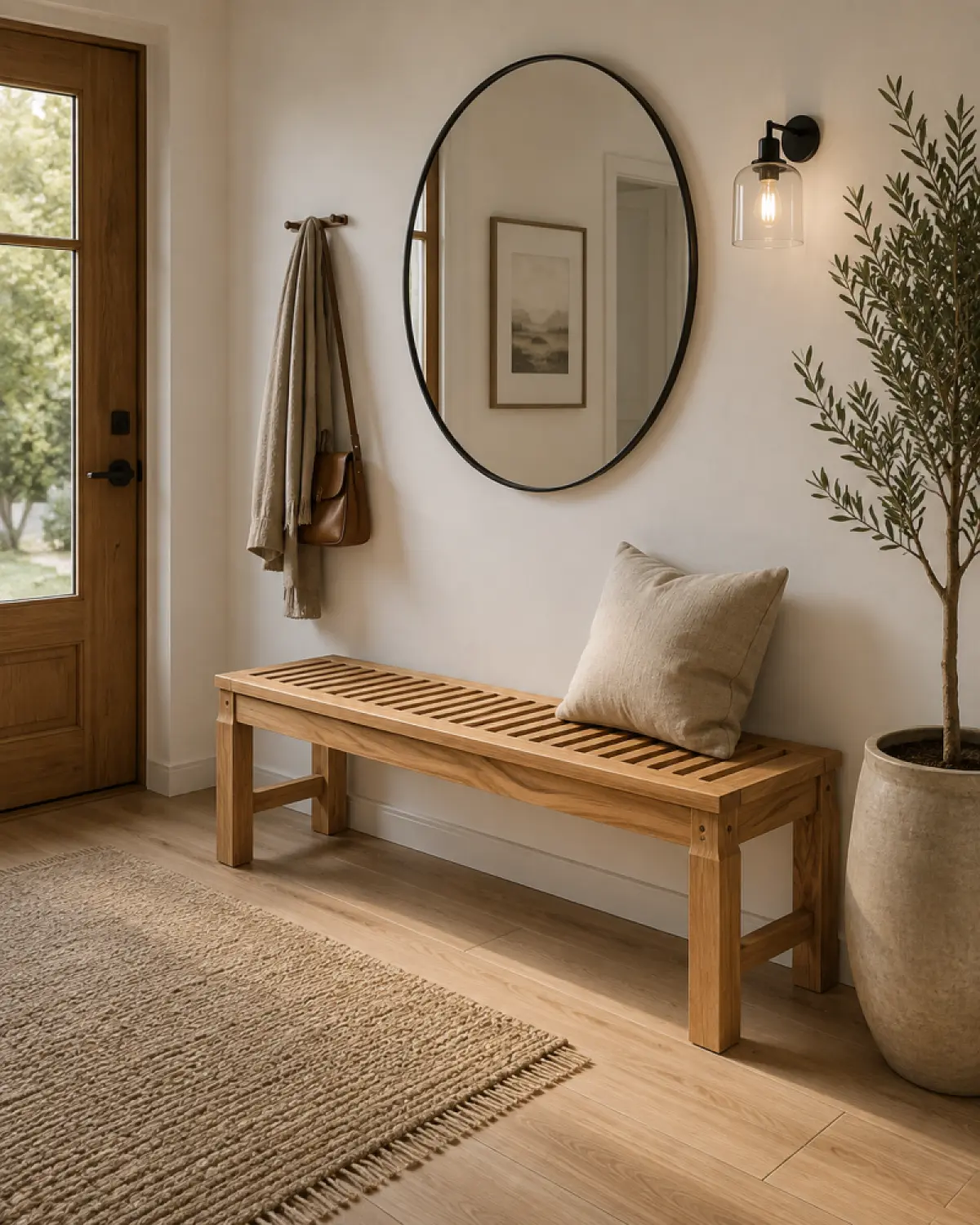 Gartenbank aus Teakholz Diran