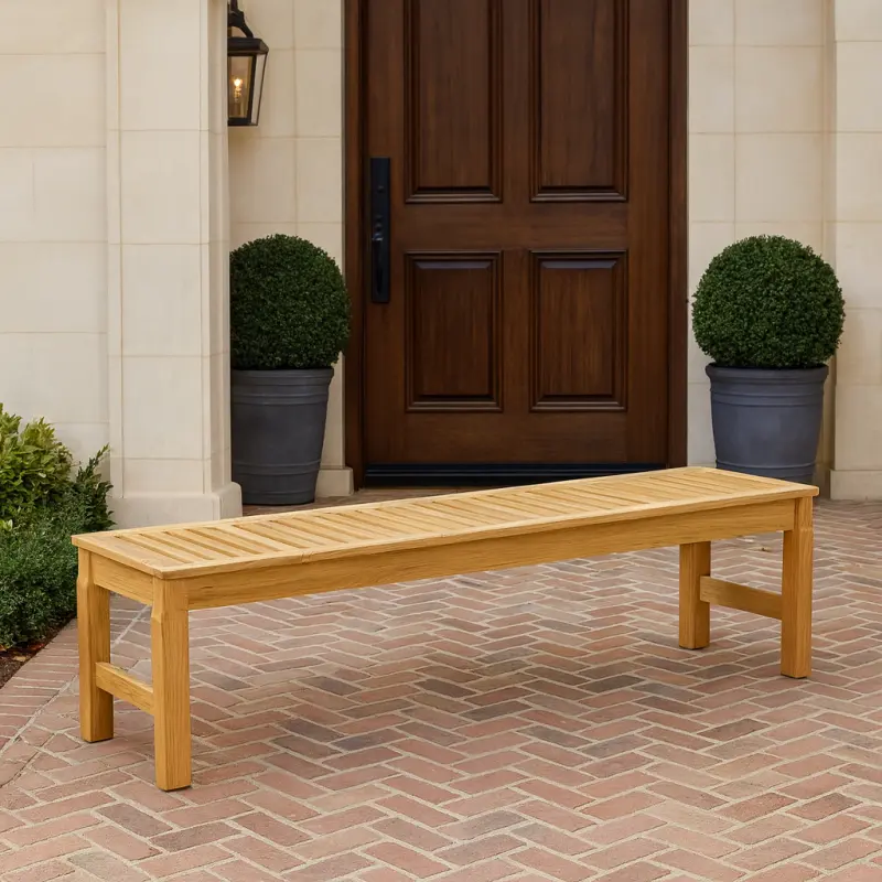 Gartenbank aus Teakholz Diran