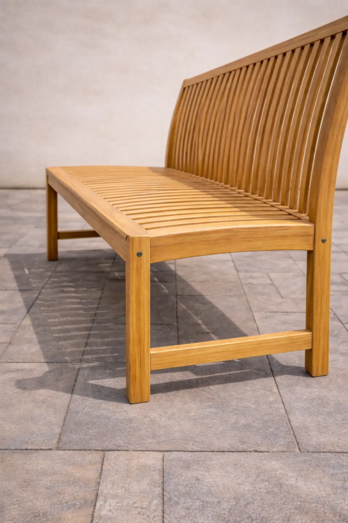 Gartenbank aus Teakholz Hawaii ohne Armlehne