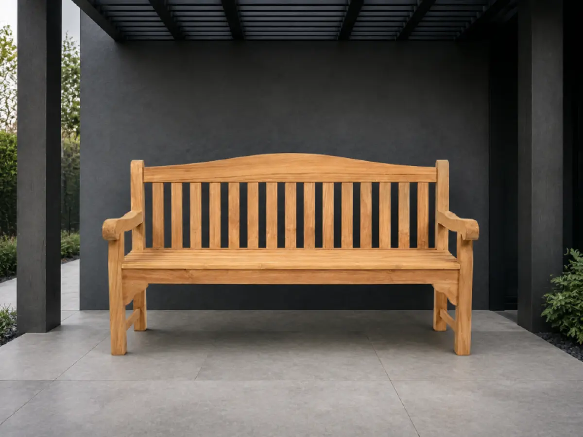 Gartenbank aus Teakholz Malavi