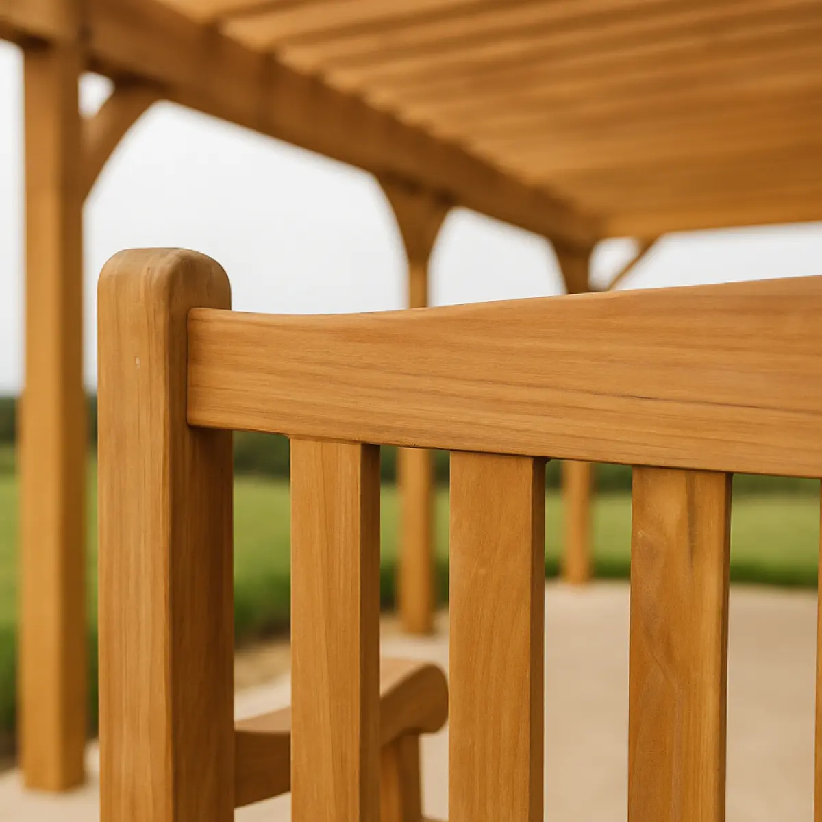 Gartenbank aus Teakholz Malavi