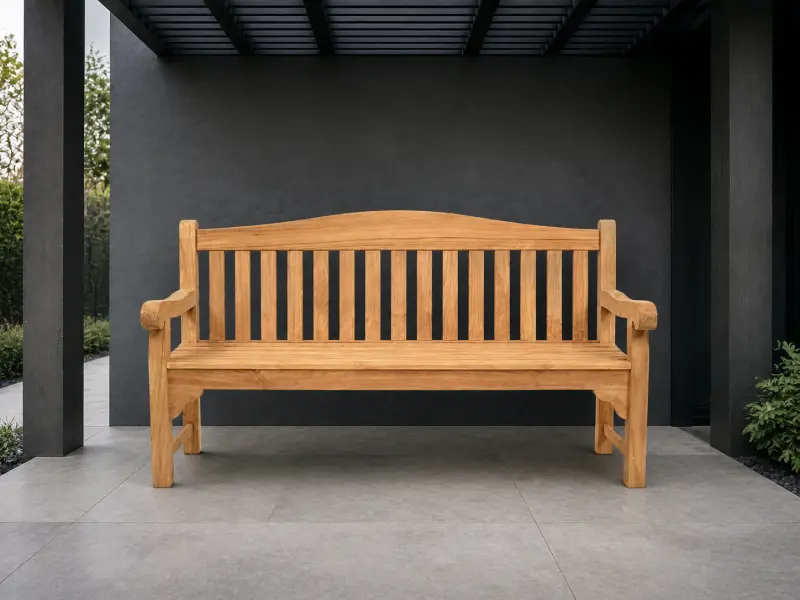 Gartenbank aus Teakholz Malavi