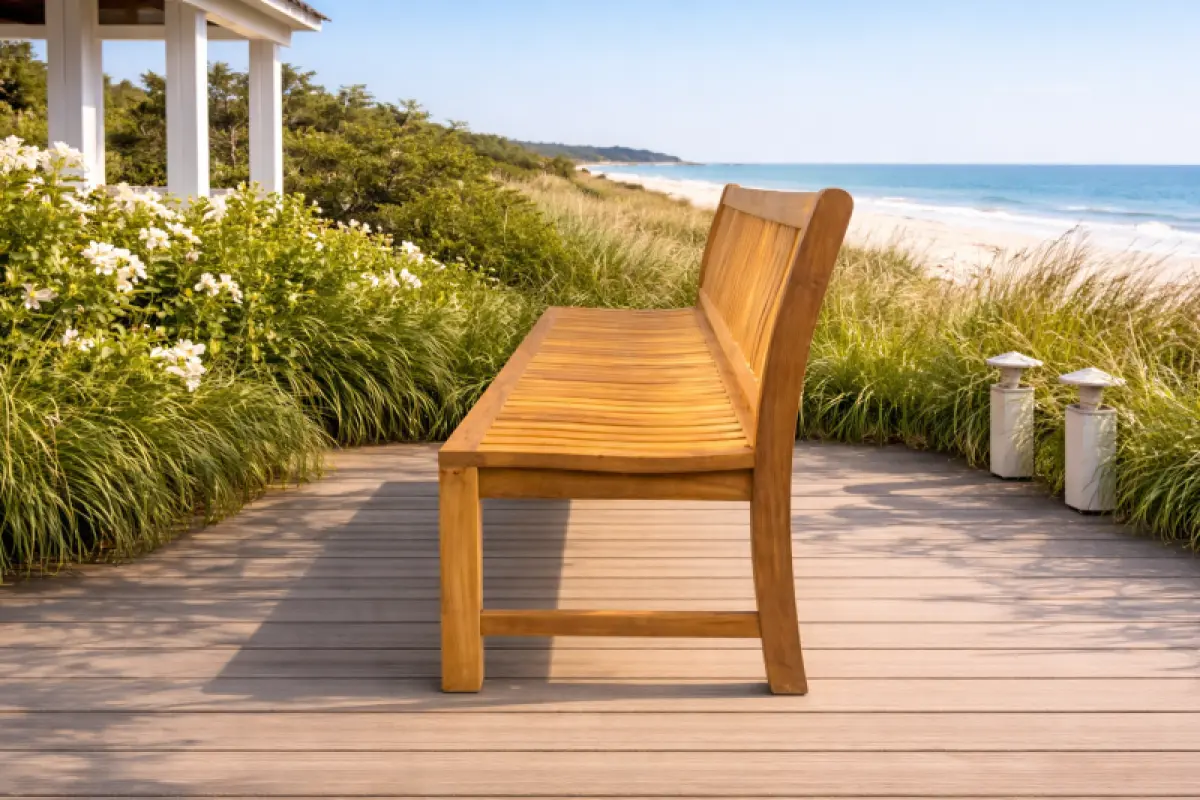 Gartenbank aus Teakholz Rio ohne Armlehne