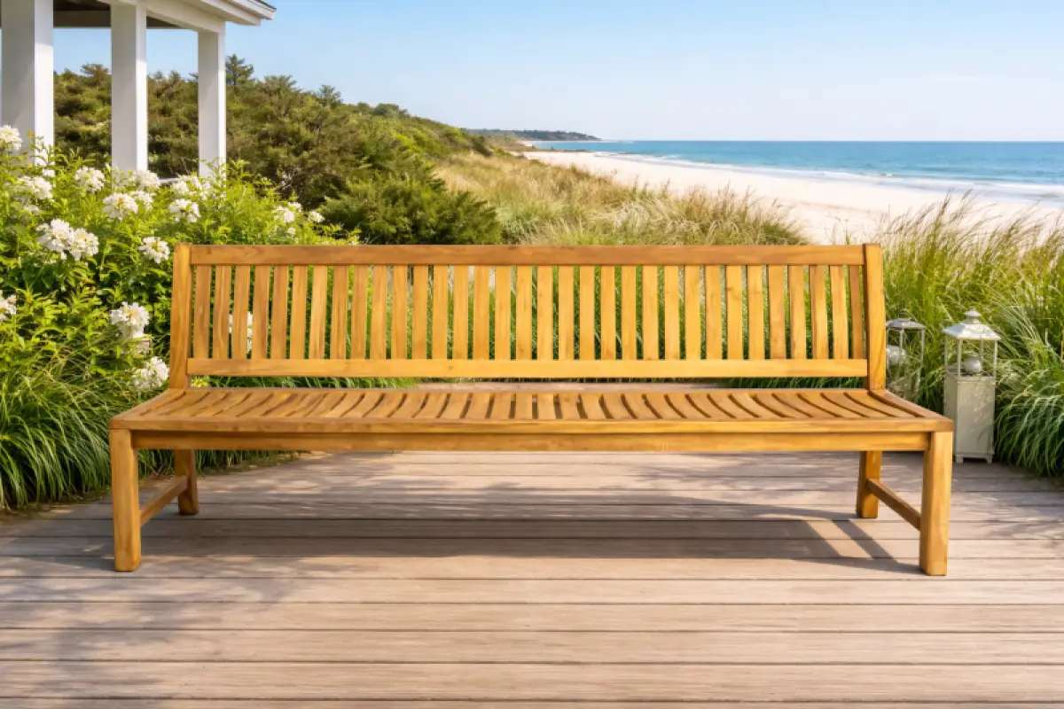 Gartenbank aus Teakholz Rio ohne Armlehne