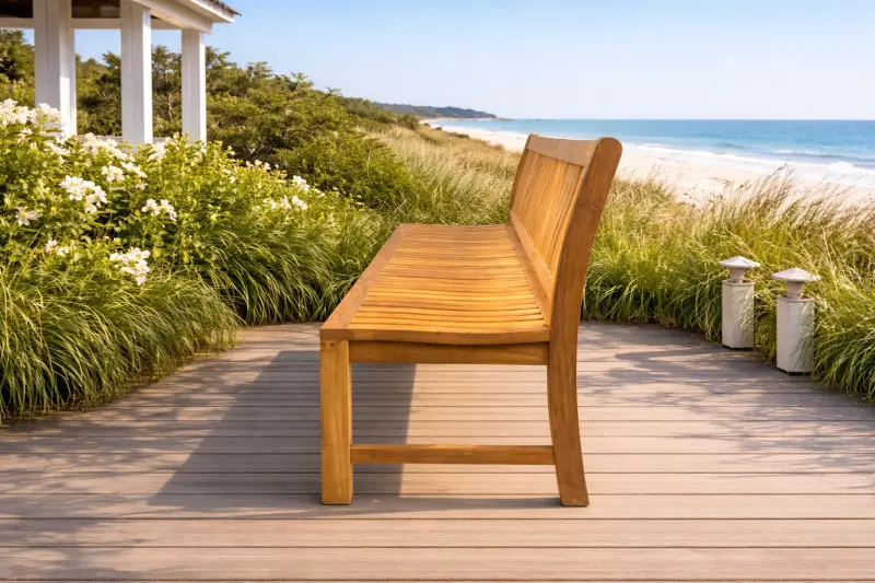 Gartenbank aus Teakholz Rio ohne Armlehne