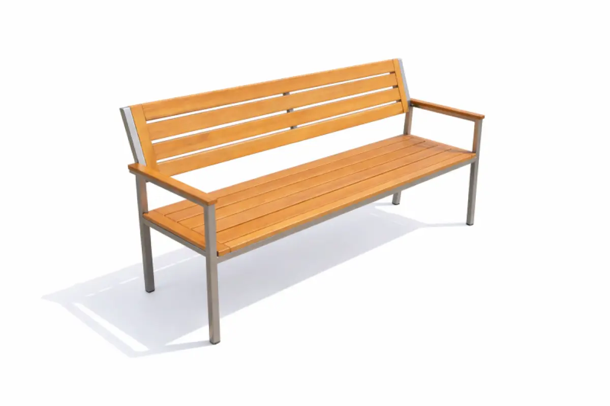 Gartenbank aus Teakholz Tokio