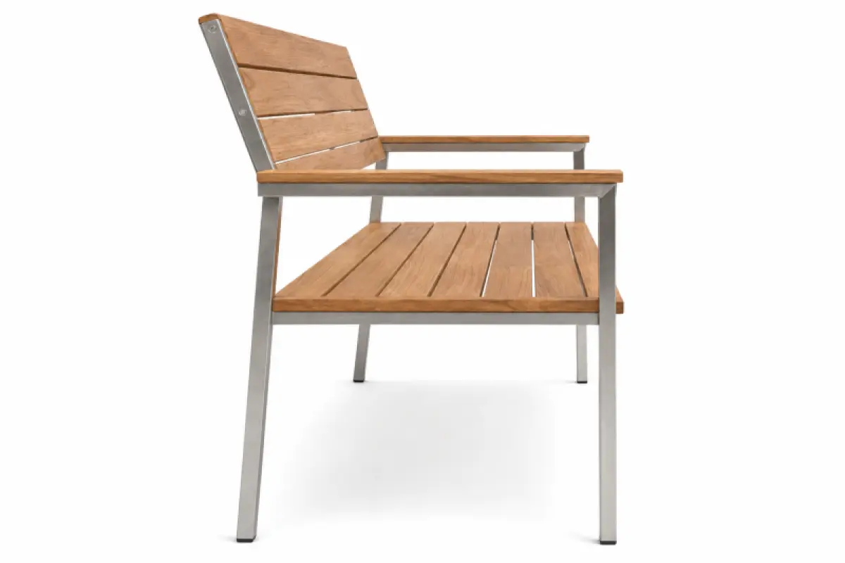 Gartenbank aus Teakholz Tokio