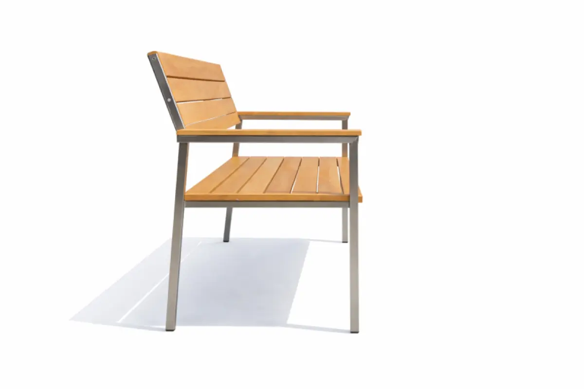 Gartenbank aus Teakholz Tokio