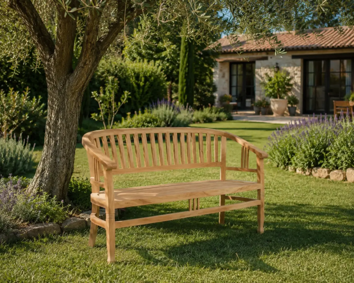 Gartenbank Kano aus Teakholz