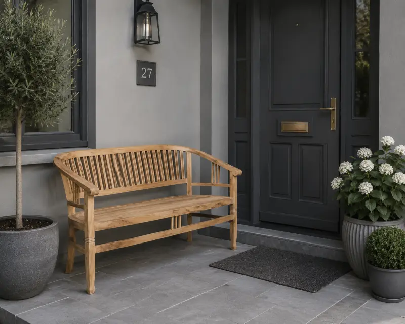 Gartenbank Kano aus Teakholz
