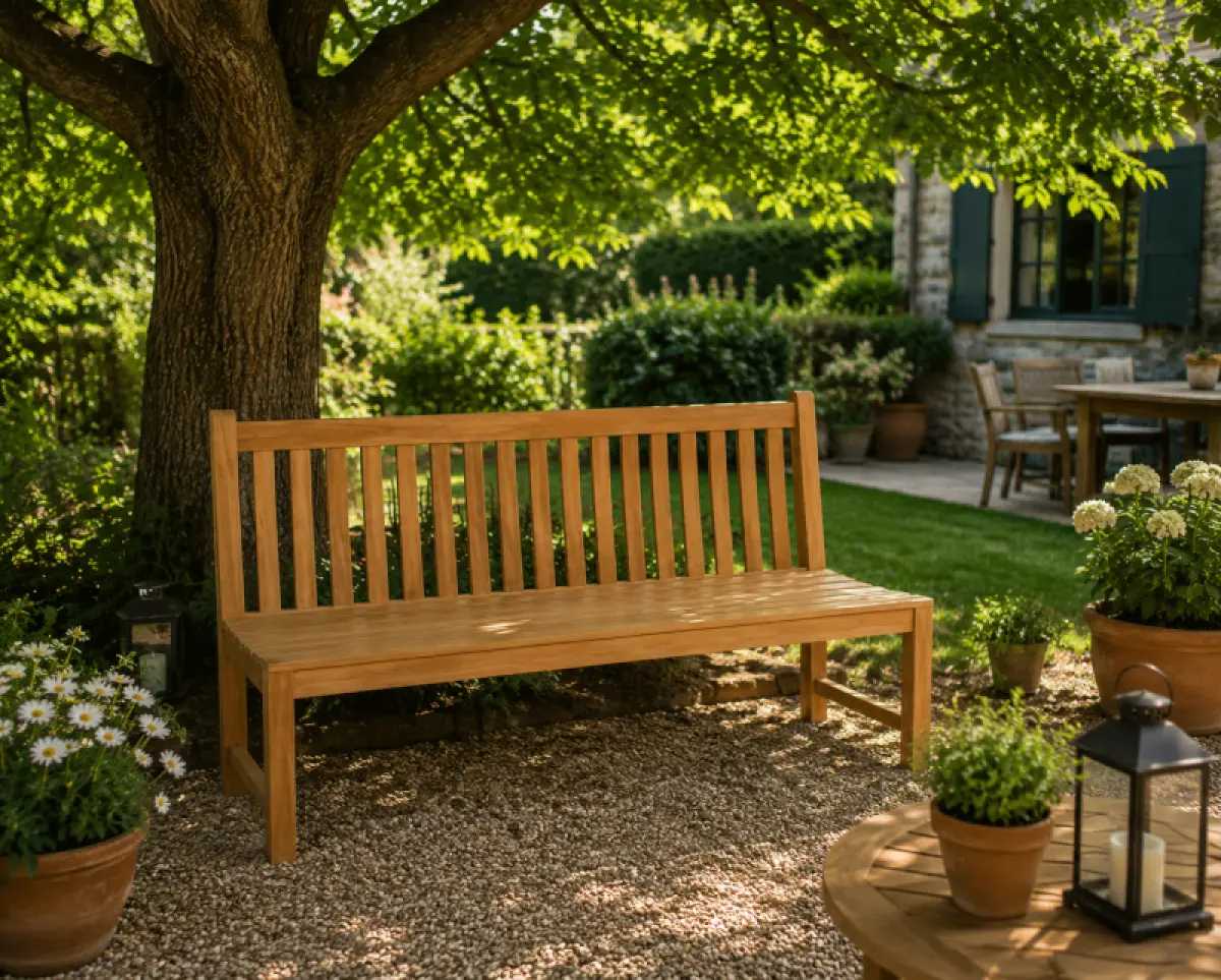 Gartenbank Klasso ohne Armlehne
