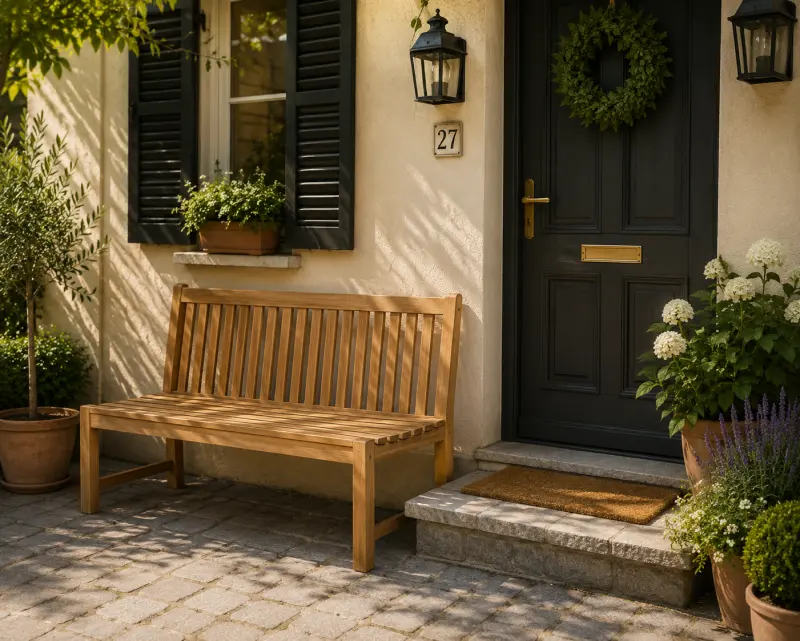 Gartenbank Klasso ohne Armlehne