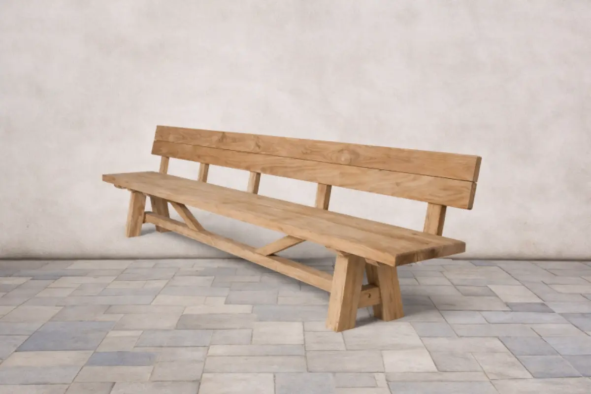 Gartenbank Narya mit Rückenlehne